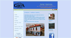 Desktop Screenshot of hotelgabretasusice.cz